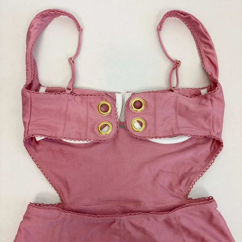 Tularosa Aura One Piece in Dusk Rose Size XS - Picture 7 of 14